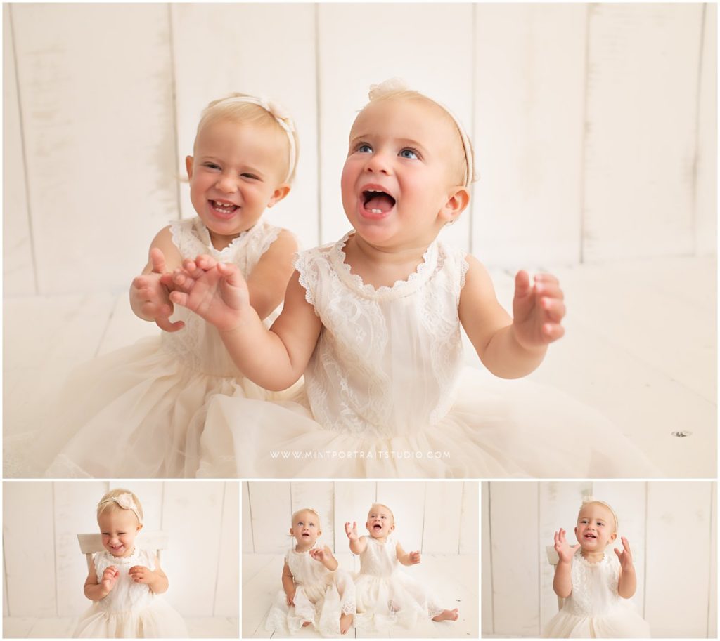 Twin First Birthday Photography | Carmel CA Baby Photographer